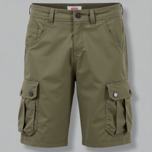 Short Cargo Vert Olive