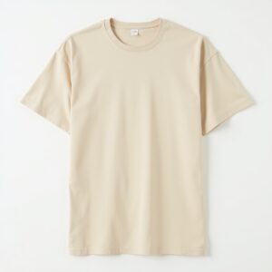 T-shirt Beige Classique