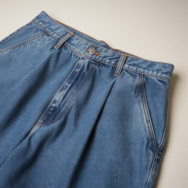 Pantalon en Denim Bleu SCENARIOPE