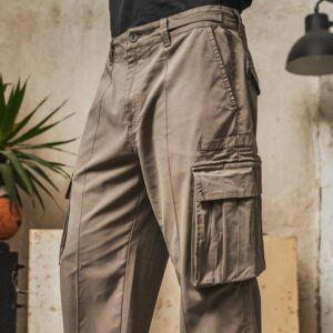 Pantalon Cargo Beige