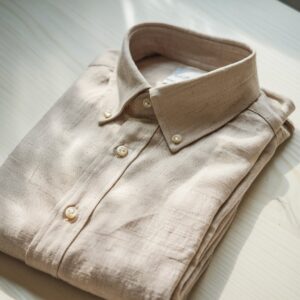 Chemise Beige Texturée
