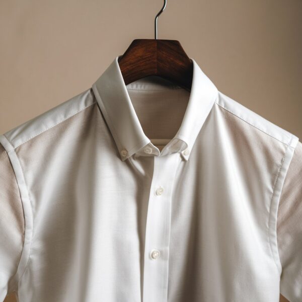 Chemise Blanche Élégante en Tissu Doux